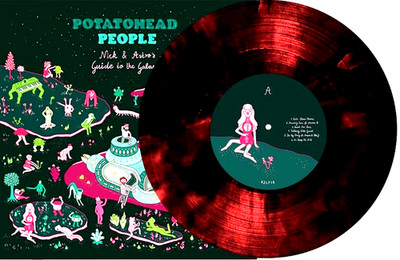 Potatohead Nick & Astro's Guide To The Galaxy LP Album Vinyl Record Red Splatter