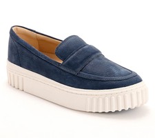 NEW Clarks Mayhill Cove Leather Loafers - Women's Comfort Slip-On Shoes