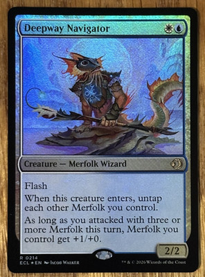 MTG Lorwyn Eclipsed, Deepway Navigator - Foil