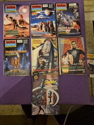 4 Perry Rhodan Nr.1689,1745,1762,1715 , 2 Pabel Utopia  Nr. 171,207