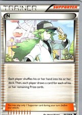N (Rowan Stavenow) 96/108 Uncommon World Championship Decks Pokemon LP