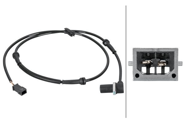 Sensor Raddrehzahl Hinten Links Rechts Hella 6PU 012 806 831 FÜR Audi ABS Sensor-image