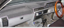 TAPETE DE TABLERO GRIS, TAPETE DE TABLERO, CUBIERTA DE TABLERO APTA PARA HOLDEN COMMODORE VL 1986 - 1987