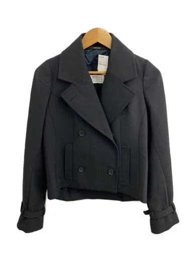 MAISON MARGIELA Martin Margiela Giacca 36 Poliestere BLK Colore solido 51AM015542400