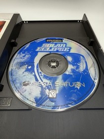 Solar Eclipse (Sega Saturn, 1995) CIB Complete In Box /w Registration Card
