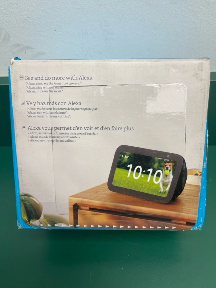 Amazon Echo Show 5 Charcoal Black Compact 5.5" Smart Display (EZ5000619) - Image 2 of 2