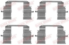 QUICK BRAKE Zubehörsatz Scheibenbremsbelag 109-1833 für GD IMPREZA Station Wagon