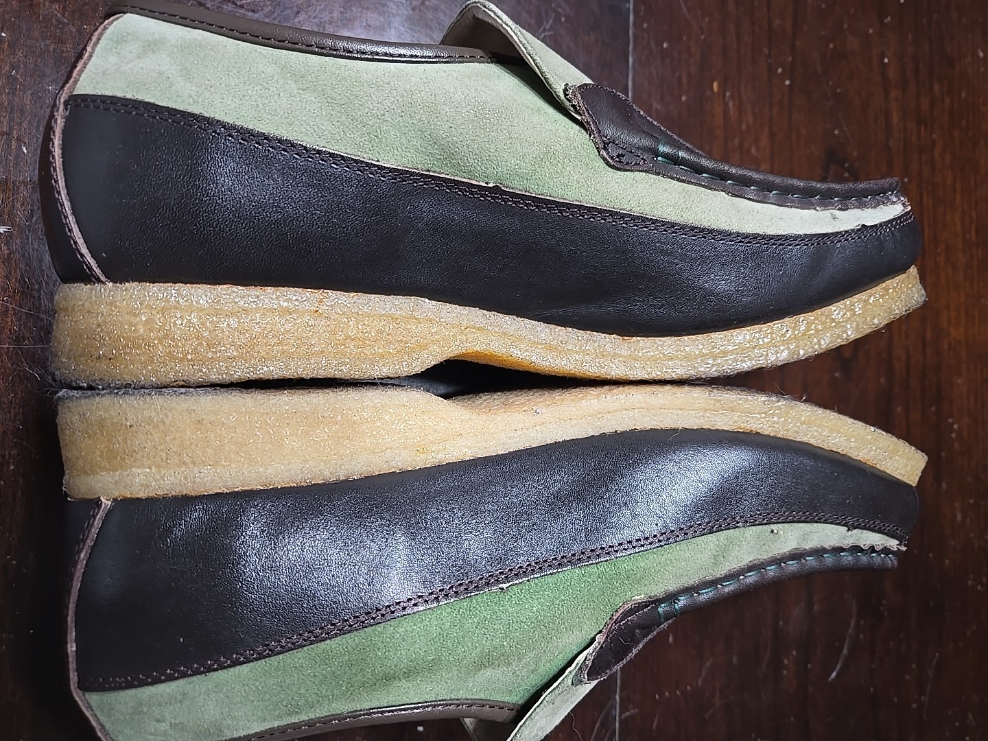 British Collection Power Old School Slipon Shoes Mens 9.5 