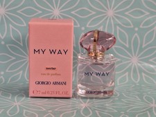 Giorgio Armani My Way NECTAR Eau de Parfum MINI Splash EDP 0.23 oz /7 ml