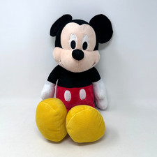 Disney Mickey Mouse Plush Stuffed Animal Classic Black Red Toy 12" Just Play