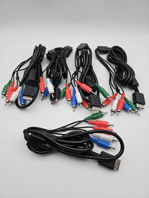 5 X Ypbpr für PS2 /  /  Schlankes HDTV-FäHiges   Komponenten AV Kabel 5-D2654