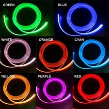 LED Remote Car Atmosphere Interior Decor Wire Strip Car Light Lamp Accessories
