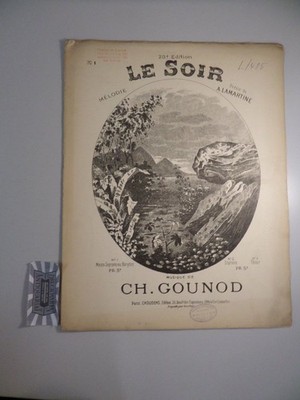 Le Soir, No. 1: Mezzo Sopran ou Baryton A. C. 953 (1). Gounod, Charles: