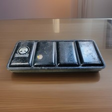 LUKAS SCHOENFELD | AQUARELLFARBKASTEN | ca. 1950 | 30+ orig. FARBEN | ⭕️ INFO