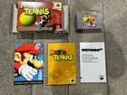 Mario Tennis Nintendo 64 N64 CIB Complete W/ Manual & Inserts Authentic
