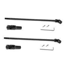 2PCS Drive Shaft 68-229mm RC Car CVD Upgraded Parts Repair Steering Shaft Black