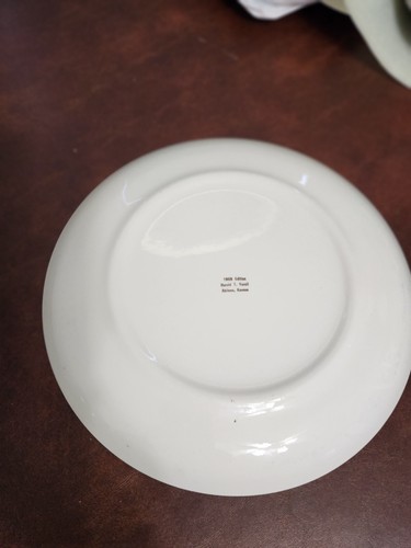 General and Mrs. Dwight D. Eisenhower Collectable Plate 1969 Edition W/STICKER - Picture 4 of 8