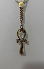 Egyptian Pharaonic Brass Handmade Keychain - Key of Life