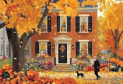 1000 Piece Puzzle for Adults, Puzzles Adults 1000 Pieces, Autumn