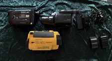 MIESZANKA SONY I PANASONIC HANDYCAM Z OBUDOWĄ KAMERY WIDEO SPK-TRX2 8 MORSKA +