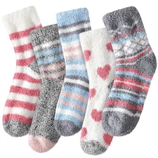 Premillow Womens Fuzzy Socks Fluffy Socks Women Winter Cozy Sock Warm Slipper...