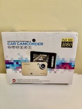 Advanced Portable Car Camcorder Full HD 1080 New Open Box
