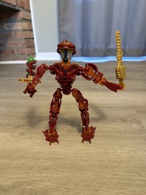 LEGO BIONICLE: Toa Jaller (8727), 100% Complete, 4 green zamor spheres included