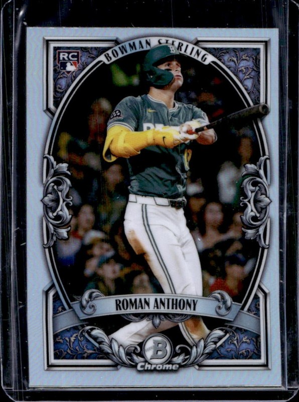 2026 Bowman Roman Anthony Sterling Chrome RC Rookie #BST-12 Red Sox