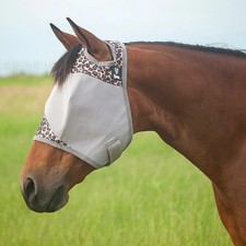 Cashel Crusader Fly Mask Leopard   70 UV Protection