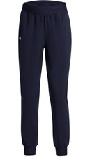 Under Armour Women's High-Rise Woven Pants Medium, Navy