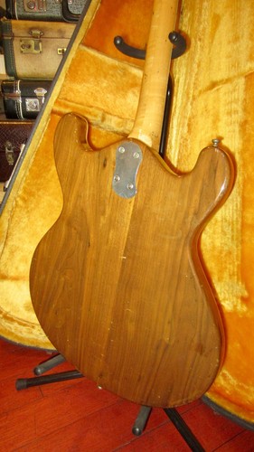 1966 Mosrite Joe Maphis Model I Natural w/ Vintage Hard Case - Picture 5 of 9