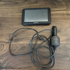 VINTAGE GARMIN GPS nuvi 50LM WITH CAR POWER CORD/ WORKS fuzzy screen