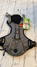 Kong Large 24.5- 32.5 Gray Dog Waste Bag Harness, Comfort Reflective, NWT