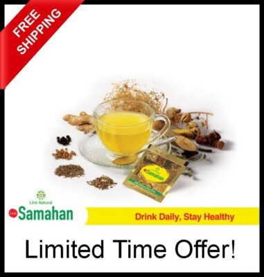 100 SAMAHAN Ayurvedic Herbal Tea Natural Drink for Cough