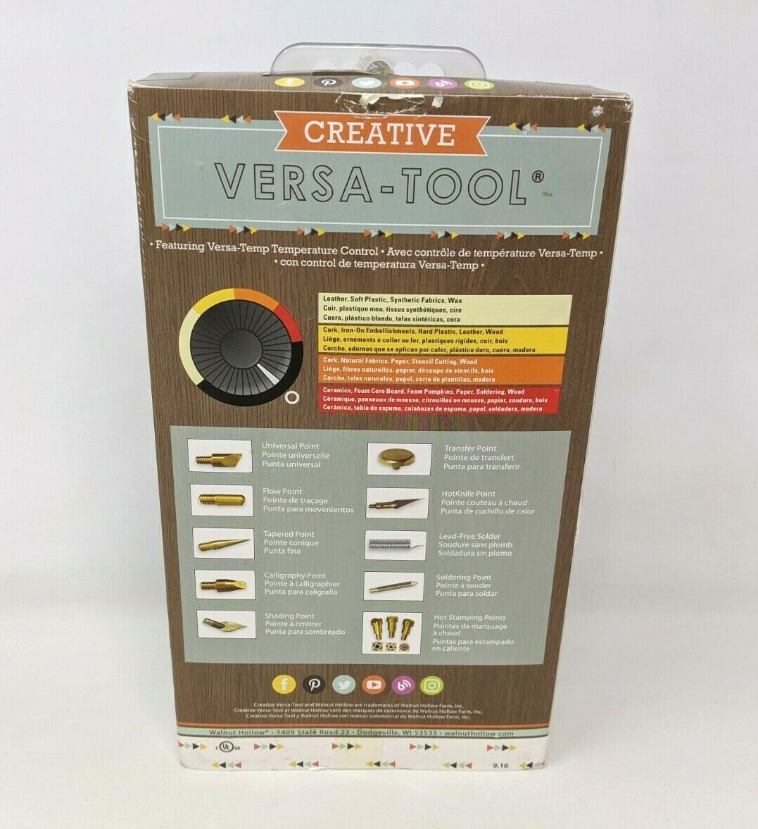 Walnut Hollow Creative VersaTool Wood Burning Temperature Control