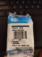Genuine HP 65 Tri-Color Ink Cartridge Factory Sealed N9K01A OEM Open Box Sealed
