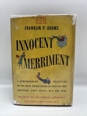 Innocent Merriment ~ Fredric P Adams ~ 1945 Garden City HCDJ
