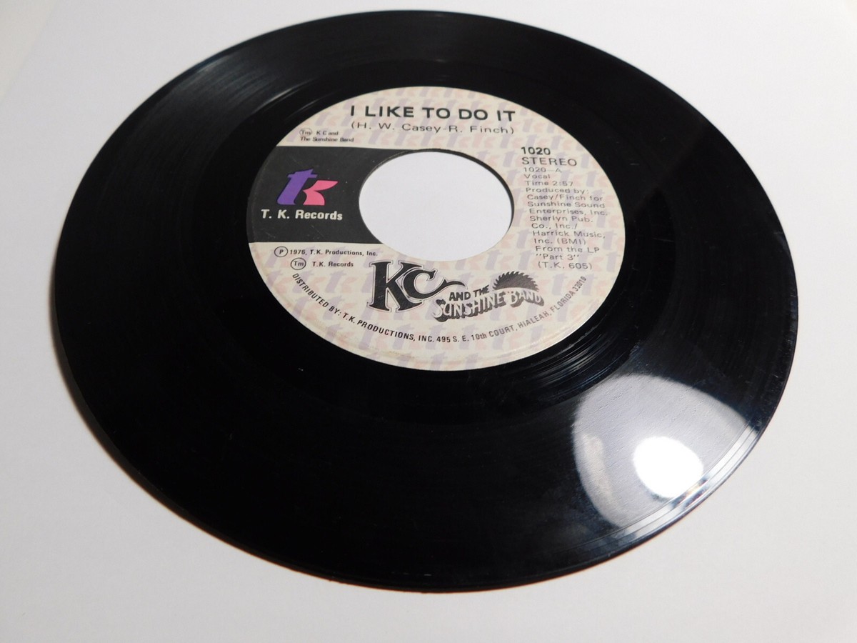 KC & The Sunshine Band – I Like To Do It / Come On In 1976 7