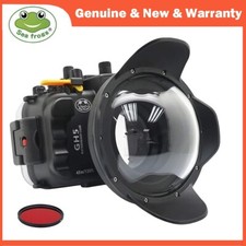 SeaFrogs Panasonic GH5/GH5S 40M/130ft Underwater Housing+6" Dry Dome Port Kit
