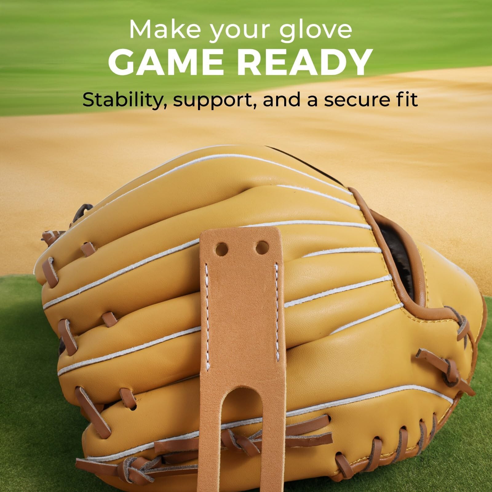 TOFL Baseball Glove Thumb and Pinky Replacement Leather Loops | Durable Laces...