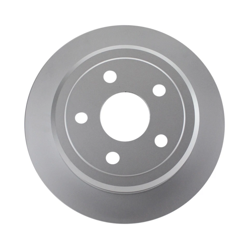 Rotor de freno de disco sólido trasero Bosch QuietCast 316 mm para Jeep Wrangler 2007-2018 Foto 2 de 4