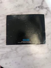 Golf NES Nintendo Entertainment System Wrinkled MANUAL ONLY DU10924