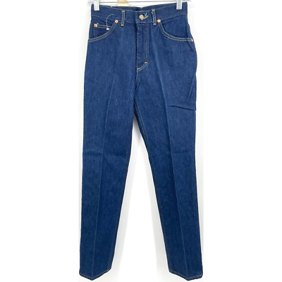 Deadstock Vintage 70s 80s Lee Denim Riders Jeans Indigo Dark Wash 