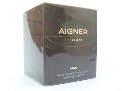 Etienne Aigner In Leather Man EDT Nat Spray 125ml -4.2 Oz NIB 