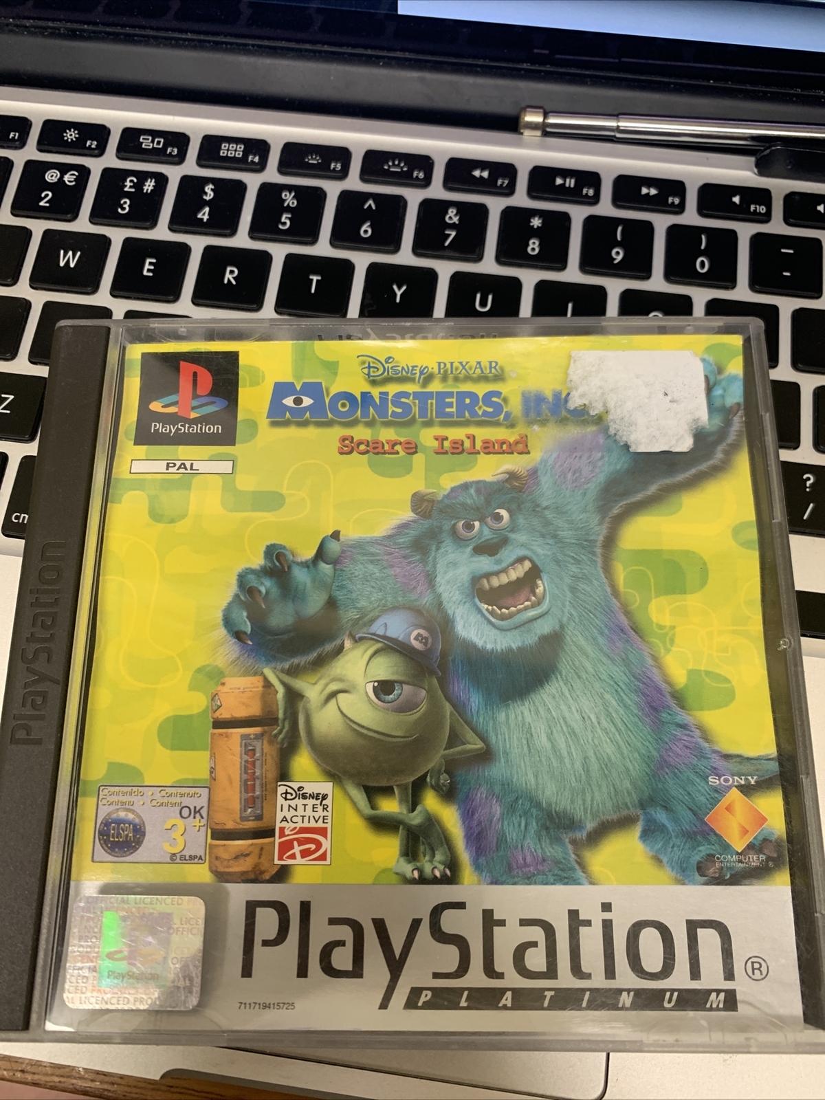 Disney Pixar Monsters Inc Scare Island (Sony Playstation 1)
