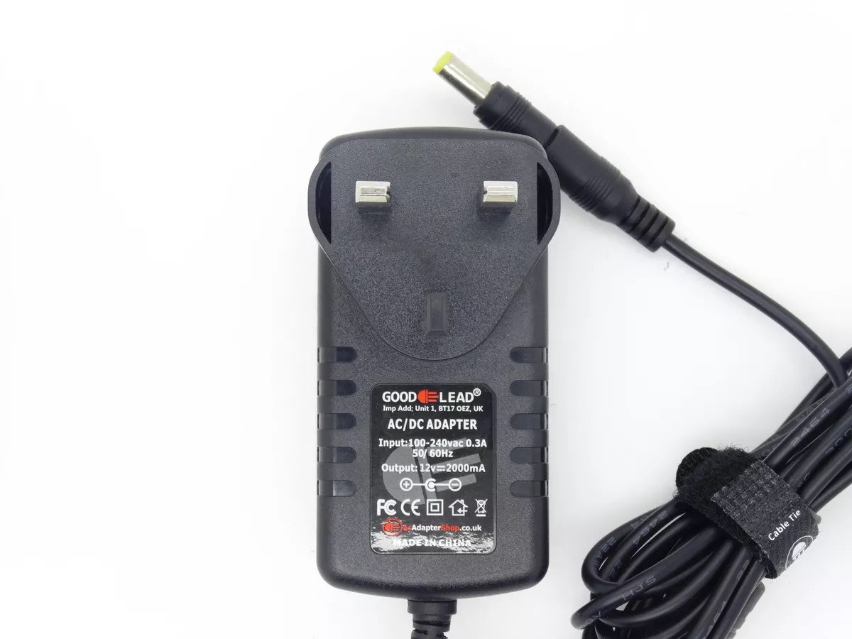 12V Mains AC DC Adaptor Power Supply For AD12 Casio CPS 740