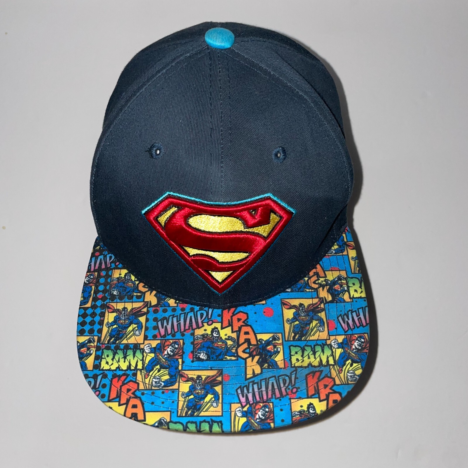 Superman Comic-Wrap DC Official Snapback Hat - image 1