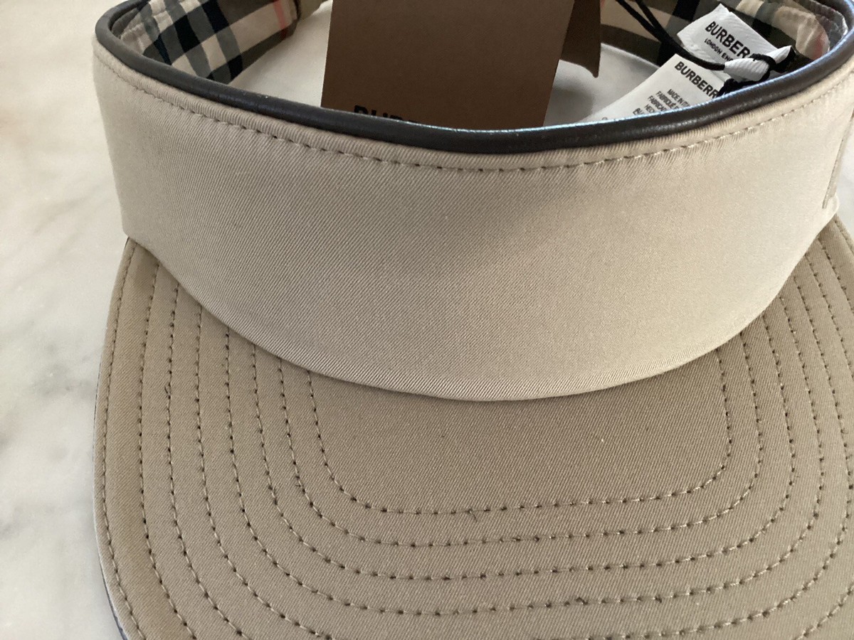 100% Authentic Burberry Visor -Size Small/adjustable | eBay