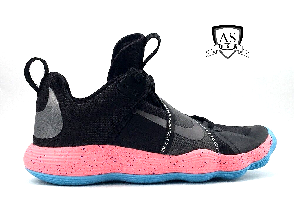 【格安saleスタート】 Nike React HyperSet SE Black Pink DJ4473-064 Volleyball その他