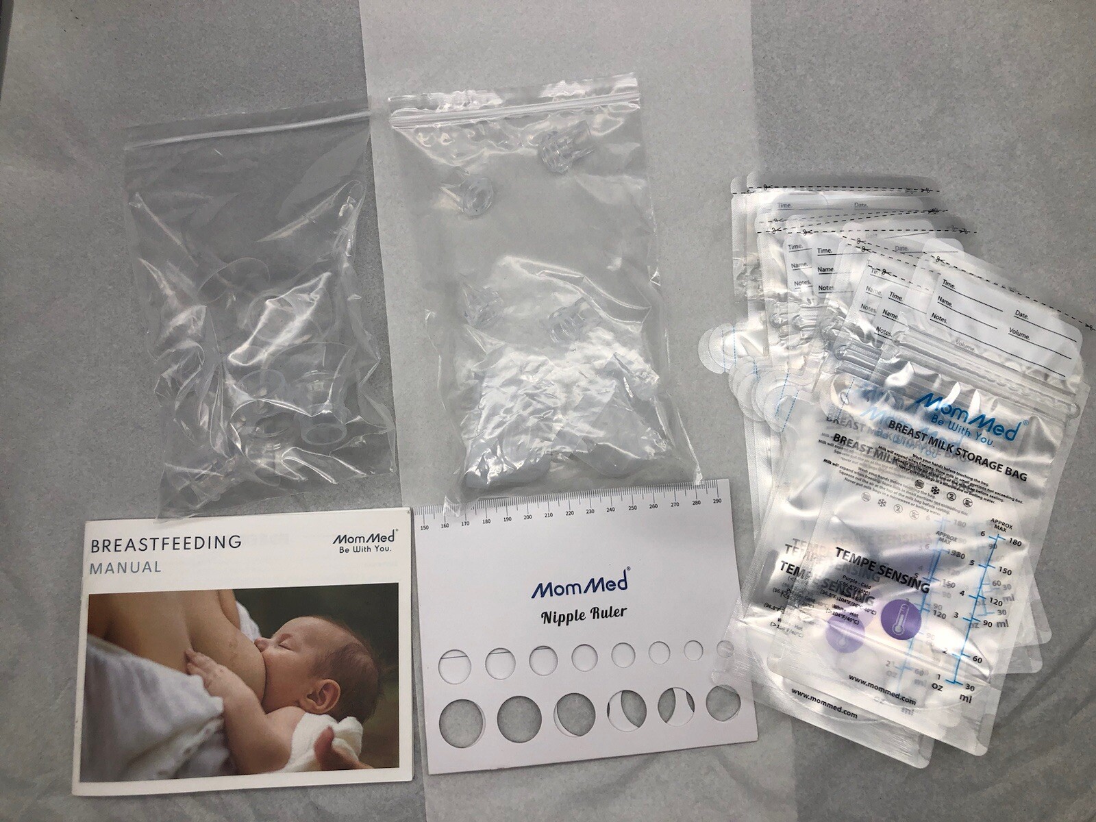 MOMMED Wearable Breast Pump Replacement Parts Accessories-image